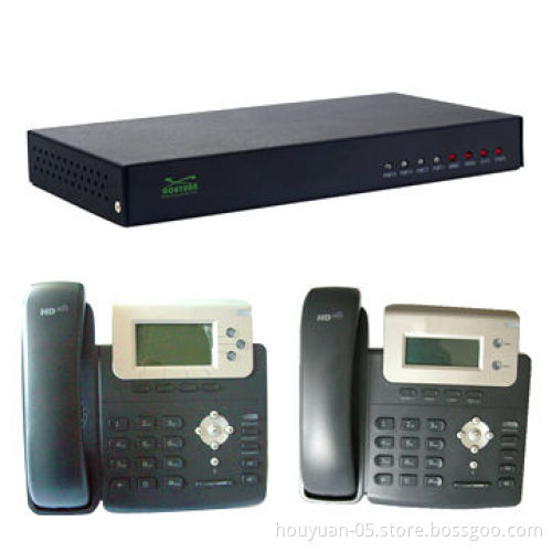 100 Staff Enterprise IP PBX, Supports VPN N2N 50+ Available SIP/IAX2 Extensions 20 Concurrent Calls